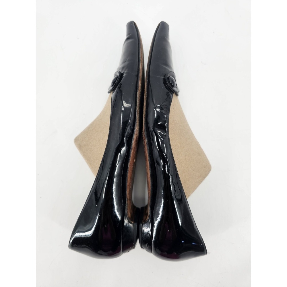 Jimmy Choo Black Patent Leather Pointed Toe Pump sz‎ 38 - Picture 5 of 15